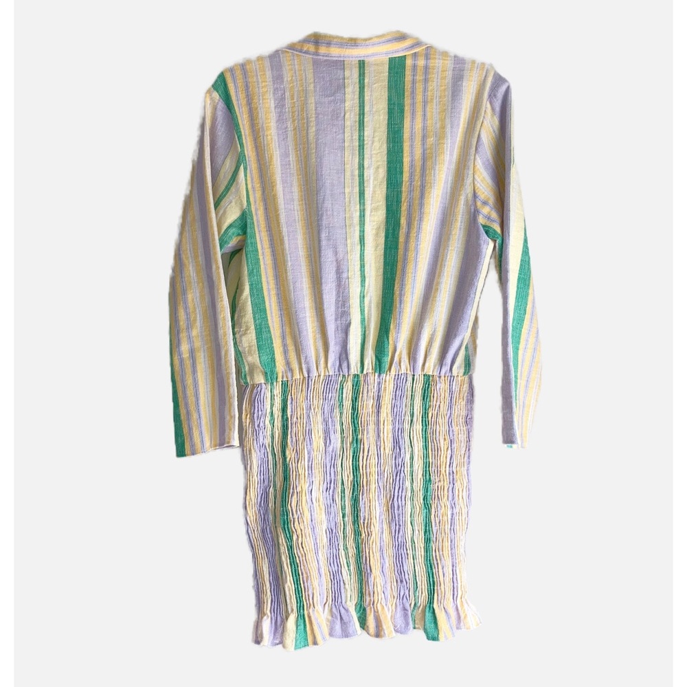 Zara NWOT Stripped Dress Large - Picture 7 of 9